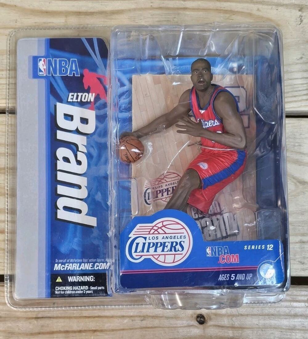 Mcfarlane Sportspicks NBA 2007 Elton Brand Los Angeles Clippers Series 12 Figure